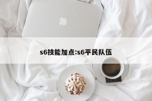 s6技能加点:s6平民队伍