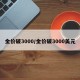 金价破3000/金价破3000美元