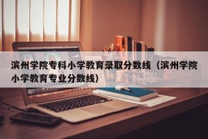 滨州学院专科小学教育录取分数线（滨州学院小学教育专业分数线）